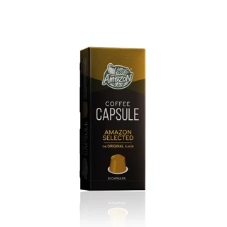 กาแฟแคปซูล คาเฟ่ อเมซอน Capsule มีรสชาติ Amazon Selected , ดอยอินทนนท์ , ปางขอน ,Chocolate Fudge ,C
