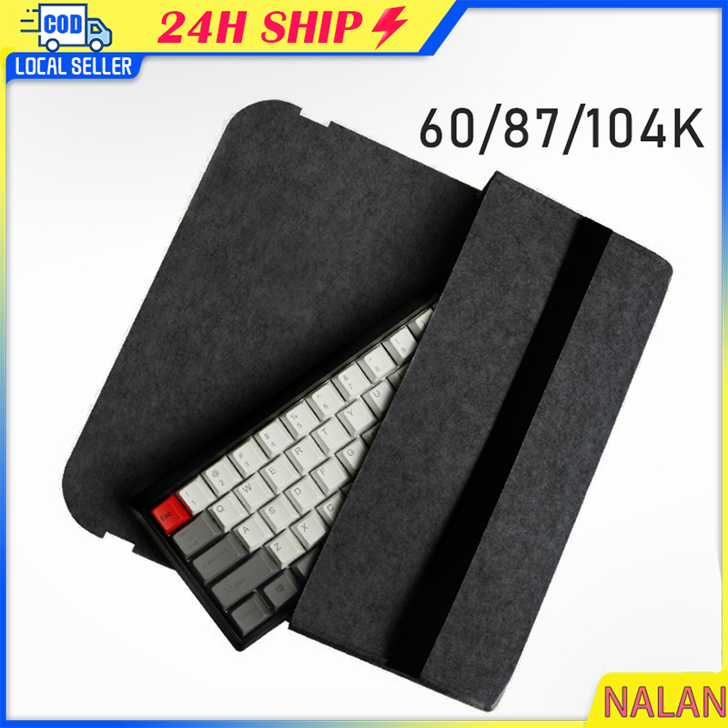 กระเป๋าเก็บคีย์บอร์ด 60 87 104 case keyboard 60/87/104Key จัดส่งรวดเร็ว