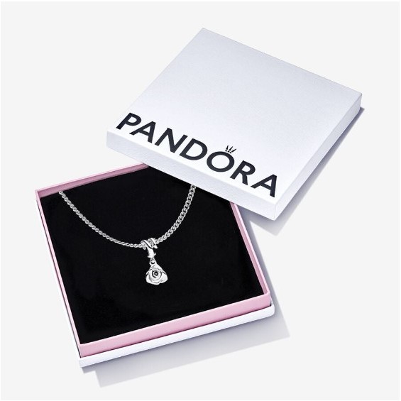 [พร้อมส่ง สินค้าแท้ 💯] แถมกล่อง เซตสร้อยคอ+จี้ รุ่นใหม่ล่าสุด Pandora Rose Necklace Gift Set