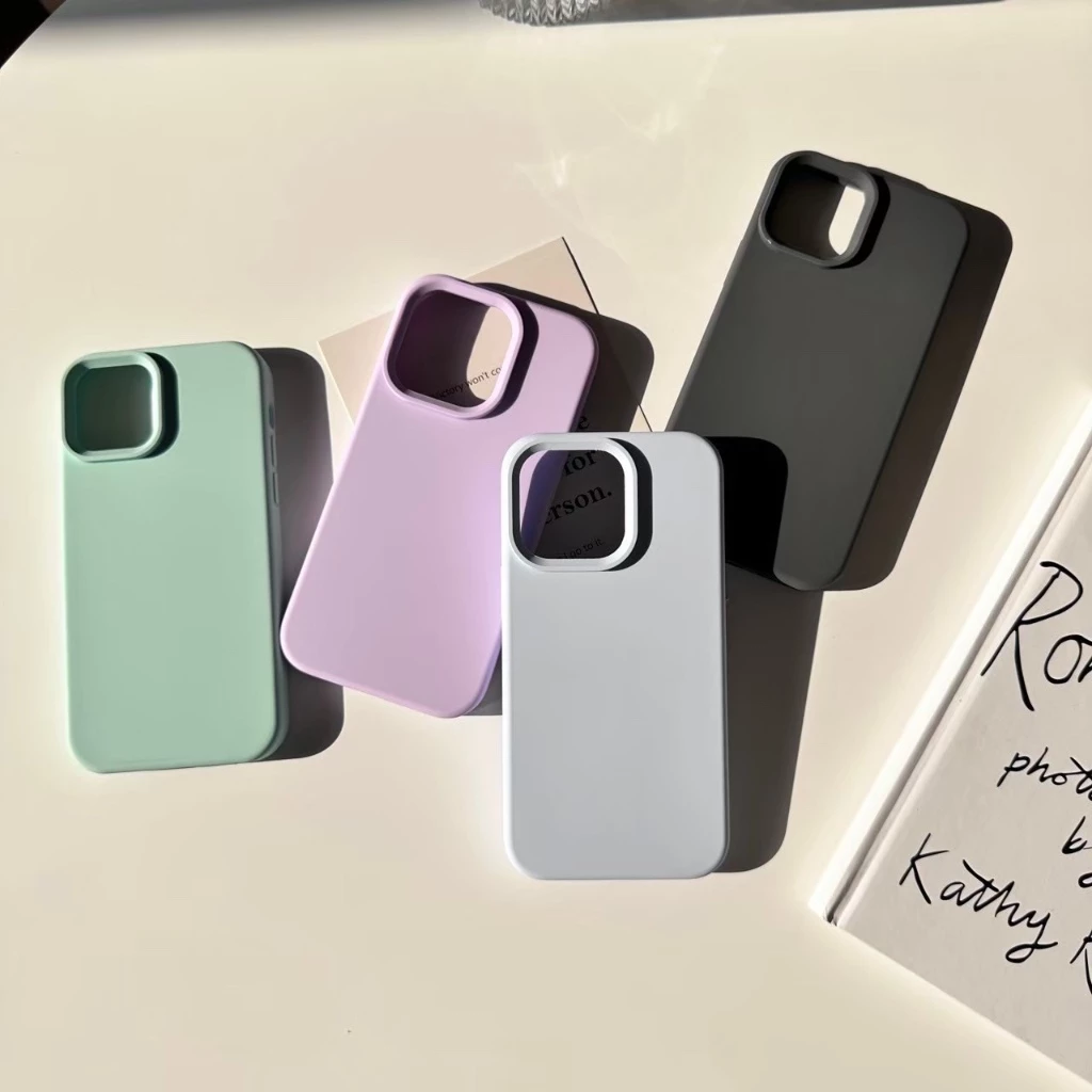 (มี17) พร้อมส่ง สีใหม่ เคสซิลิโคน Premium สีพื้นS2 TPU-R1830