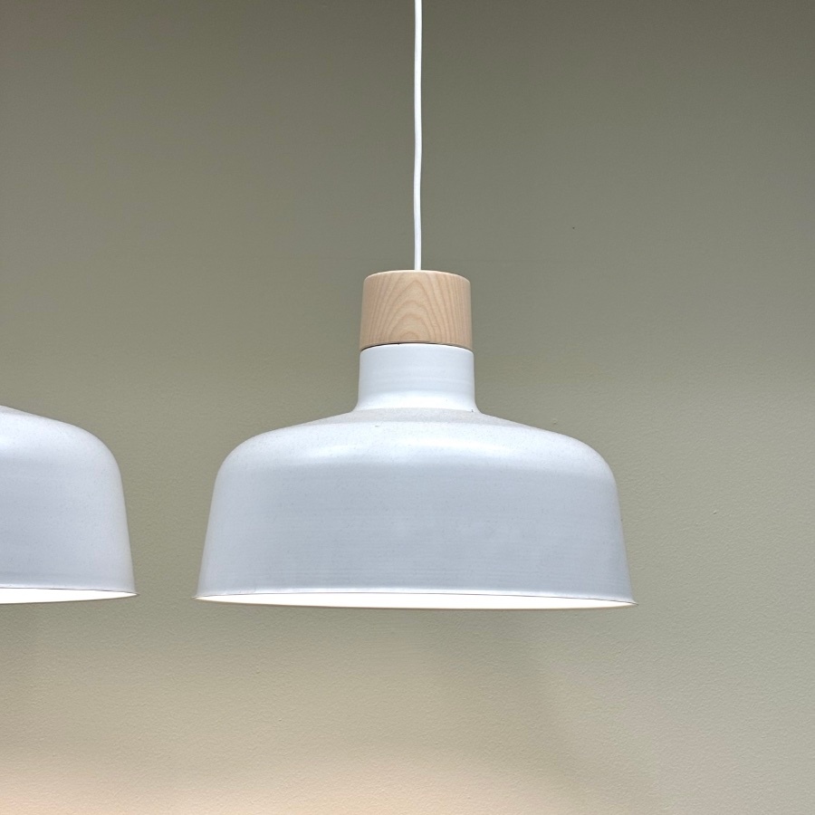 IKEA โคมแขวนเพดาน ไม้เบิร์ช 36 cm BUNKEFLO FYRTIOFYRA