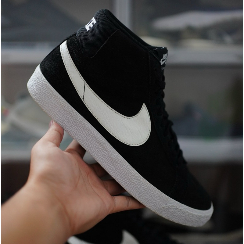 Nike Sb Zoom Blazer Mid Black/White 9us