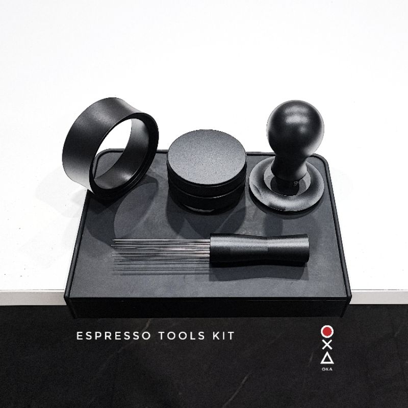 ESPRESSO TOOLS KIT 58mm ชุดอุปกรณ์ประกอบกาแฟสำหรับ Basket 58mm / Tamper 58 / Distributor 58
