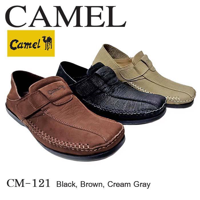 Camel  รุ่น CM-121 รองเท้าผู้ชายหนังแท้