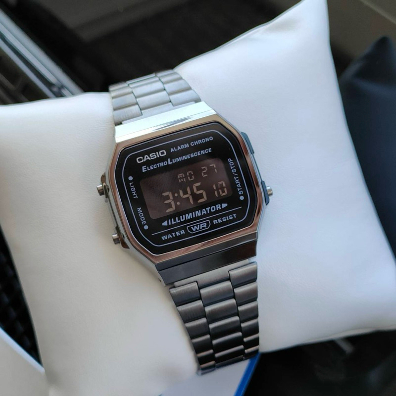 นาฬิกาcasio ดิจอตอล A168WGG รับประกัน 1 ปี ของแท้