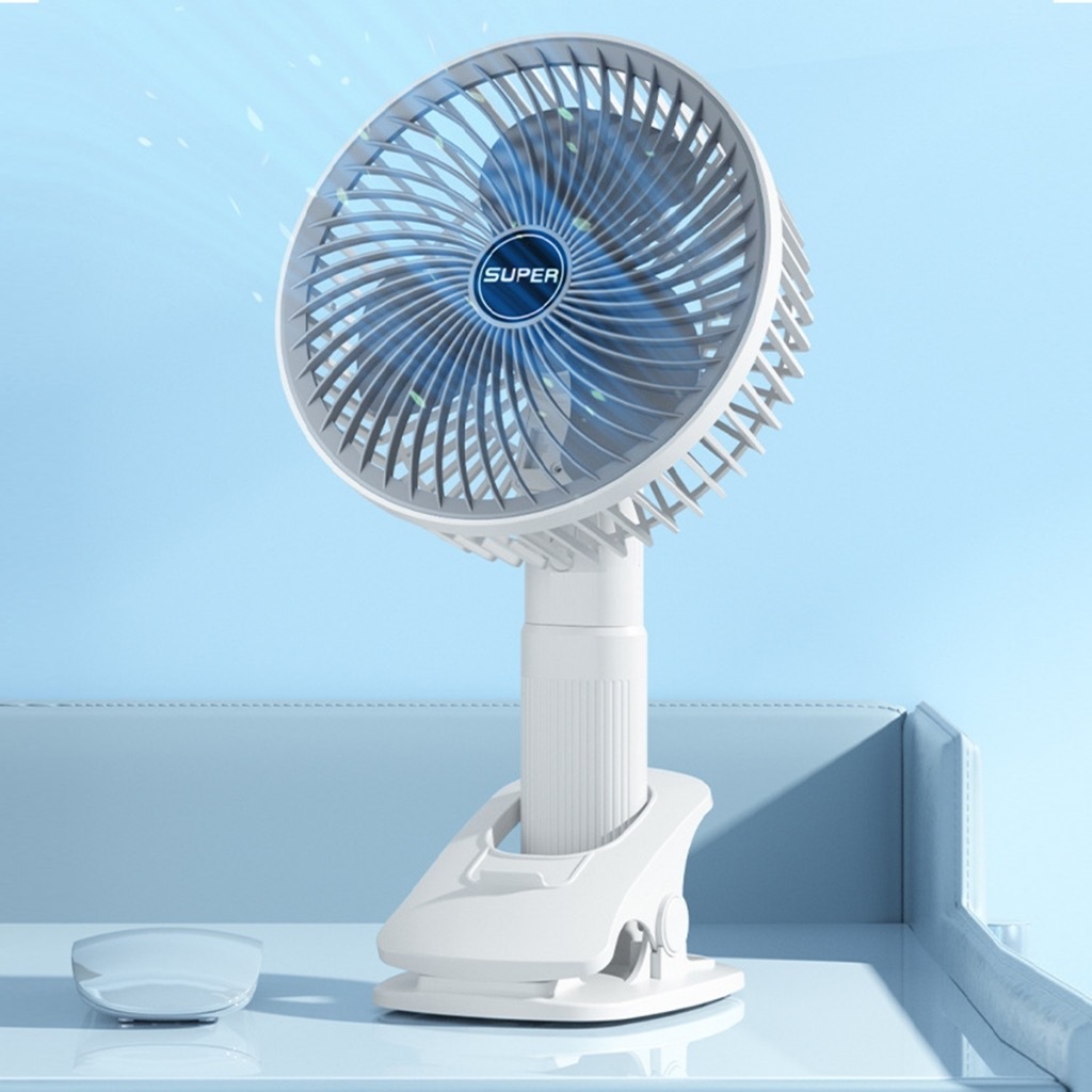 จัดส่งวันนี้ พัดลมพกพา usb สปอตสินค้า พัดลมชาร์จแบต Desktop Fan พัดลมตั้งโต๊ะ พัดลม ชาร์จแบตได้ แบตในตัว ชาร์จแบตได้