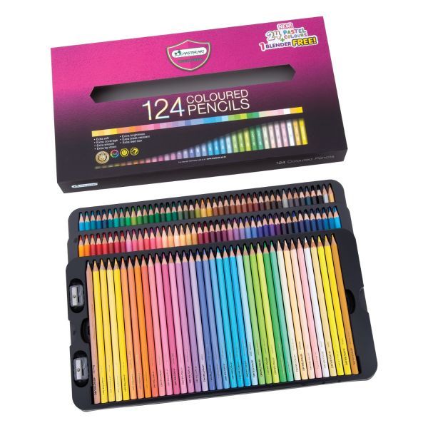 Master art ดินสอสีไม้ 124 สี