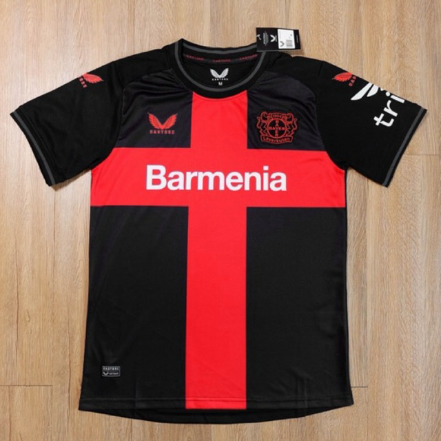เสื้อฟุตบอล ทีมเลเวอร์คูเซ่น เกรด AAA ปี 2024/25 Bayer Leverkusen Home Shirt