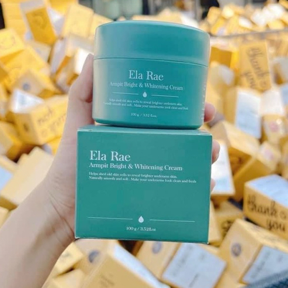 ของแท้ 100% ELA RAE อีล่าแรร์ ครีมทารักแร้ ครีมรักแร้คำแน้ม รักแร้ขาว ระงับกลิ่น ลดตุ่มหนังไก่ ผลัดเซลล์ผิวเก่า