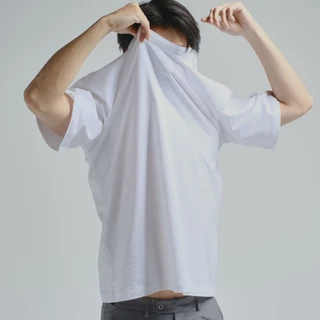 era-won เสื้อยืดโอเวอร์ไซส์ New Oversize T-Shirt สี White Action