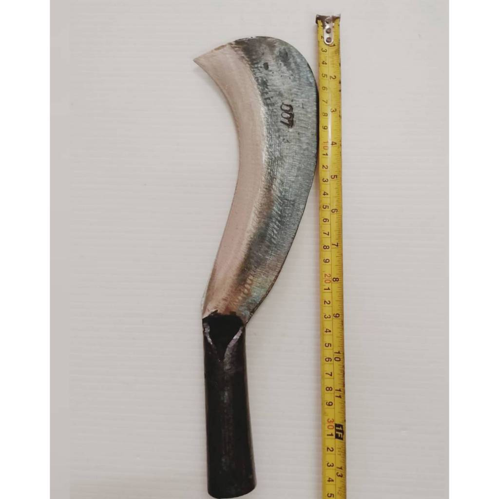 มีดพร้า 007 ของแท้ สินค้า โอท๊อปกระบี่ ผลิตจากเหล็กแหนบอย่างดี ใบมีดคม ทน แข็งแรง ไม่บิ่นง่าย - รูปที่ 3