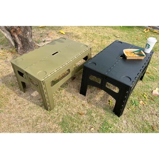 โต๊ะพับอเนกประสงค์ โต๊ะแคมป์ปิ้ง Folding table​ แบบ​B​ ** ความสูง​ 38​ เซนติเมตร **