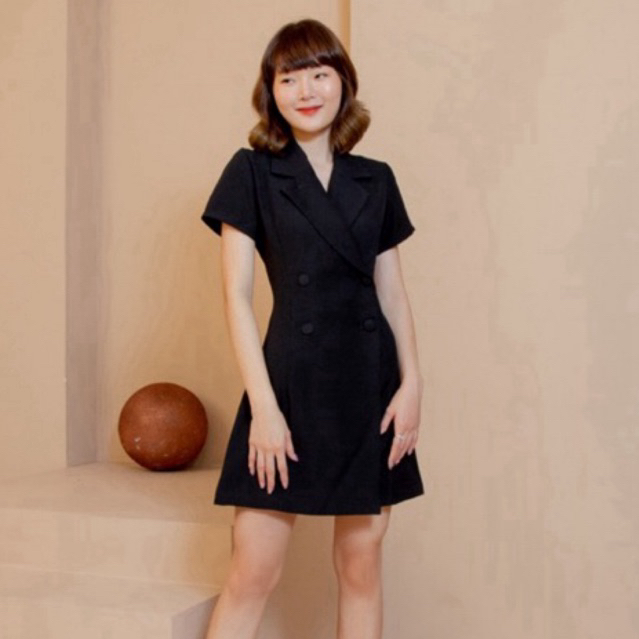 (SML) Amilybrand เดรสมีแขน BlazerA