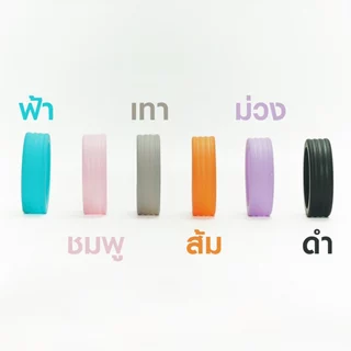 HQ LUGGAGE ยางหุ้มล้อกระเป๋าเดินทาง แบบซิลิโคน ป้องกันล้อสึก ลดเสียงรบกวน 1 ชุดมี 8 ชิ้น
