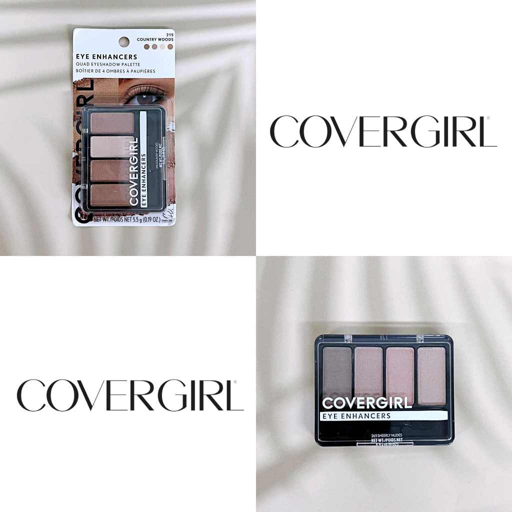 [Covergirl®] Eye Enhancers Eyeshadow 4 Kit ชุดอายแชโดว์ พาเลท
