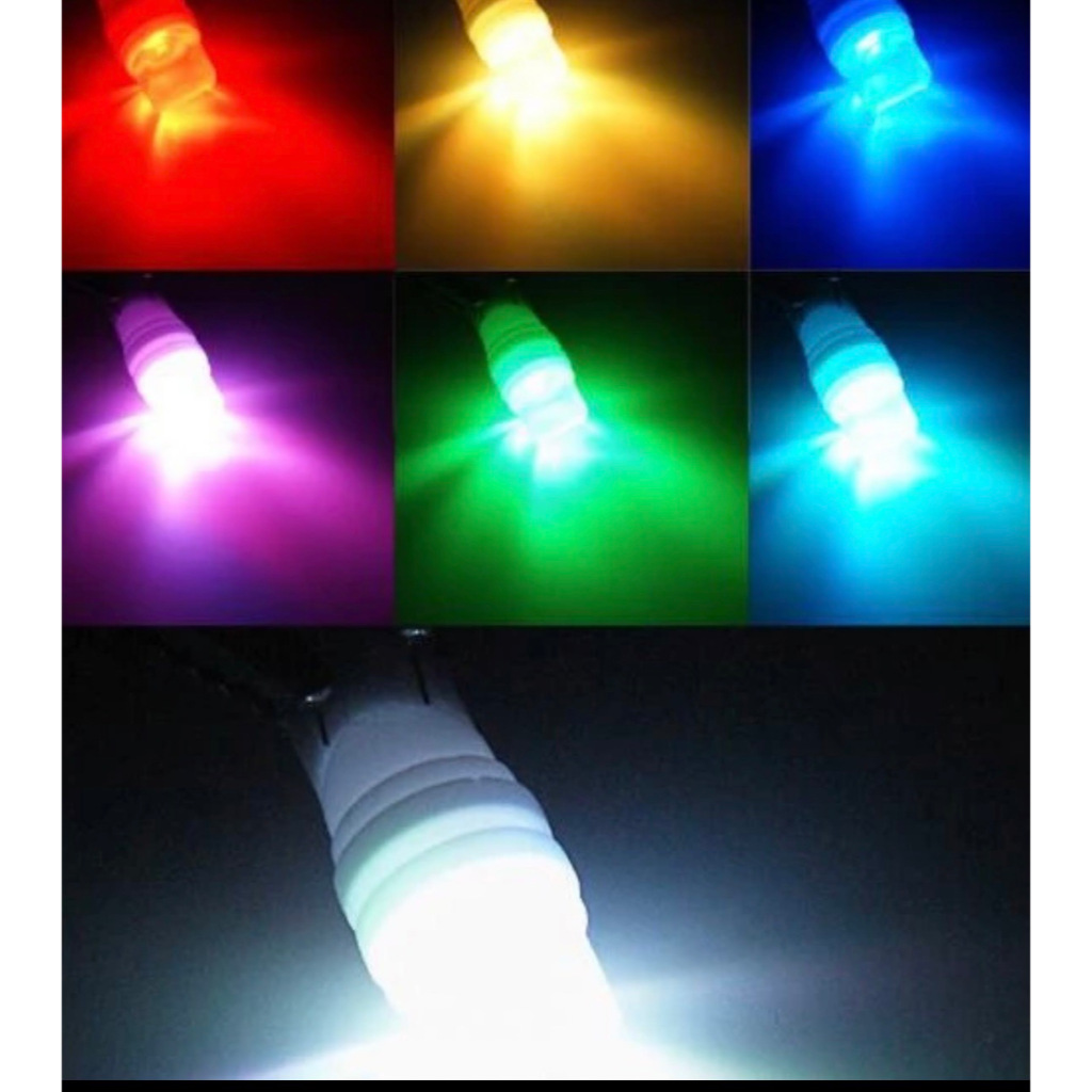 ไฟหรี่เซรามิค LED 1หลอด หัวเหลี่ยม ขั้วT10 ทั้งรถยนต์ และ มอเตอร์ไซค์