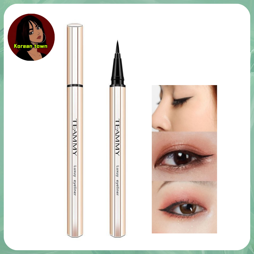 อายไลน์เนอร์กันน้ำ TEAMMY Eyeliner Pen #Lasting Charm Black ( SM. M8005 )