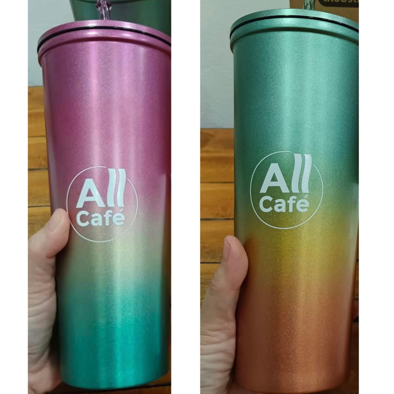 (ทักลด50%) พร้อมส่ง ใหม่ แก้ว all cafe 22 oz 2024 พร้อมกล่อง