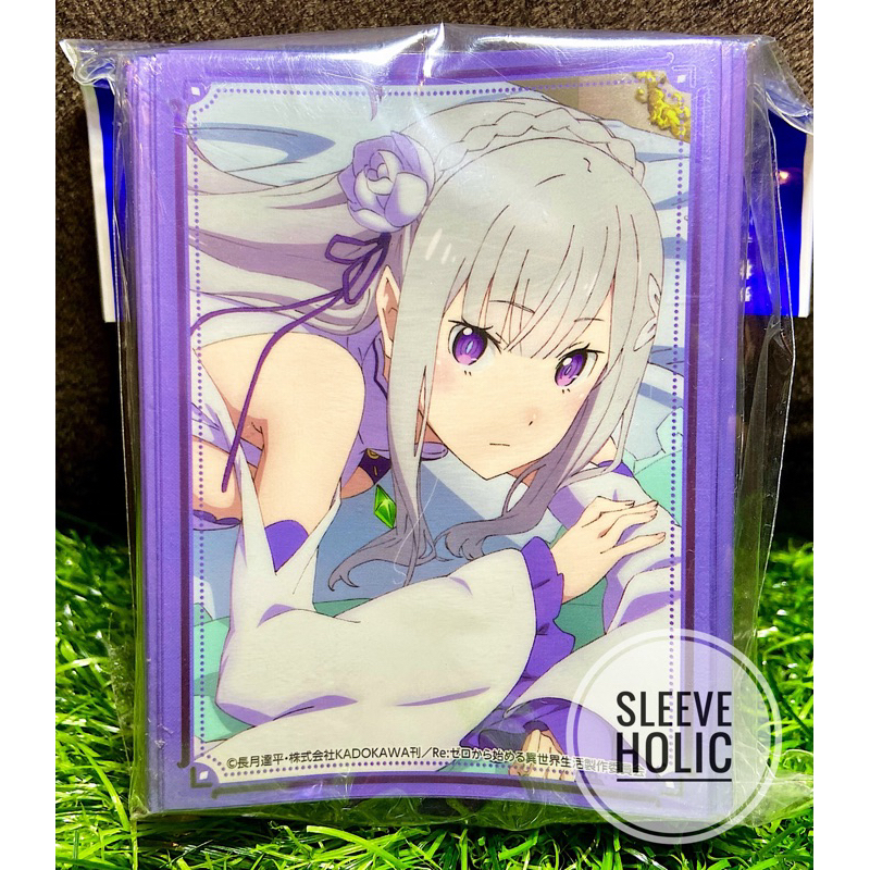 [Anime Character 0037] Sleeve Collection Extra Re:Zero Emilia - สลีฟการ์ด,ซองการ์ด,ซองใส่การ์ด (JP)