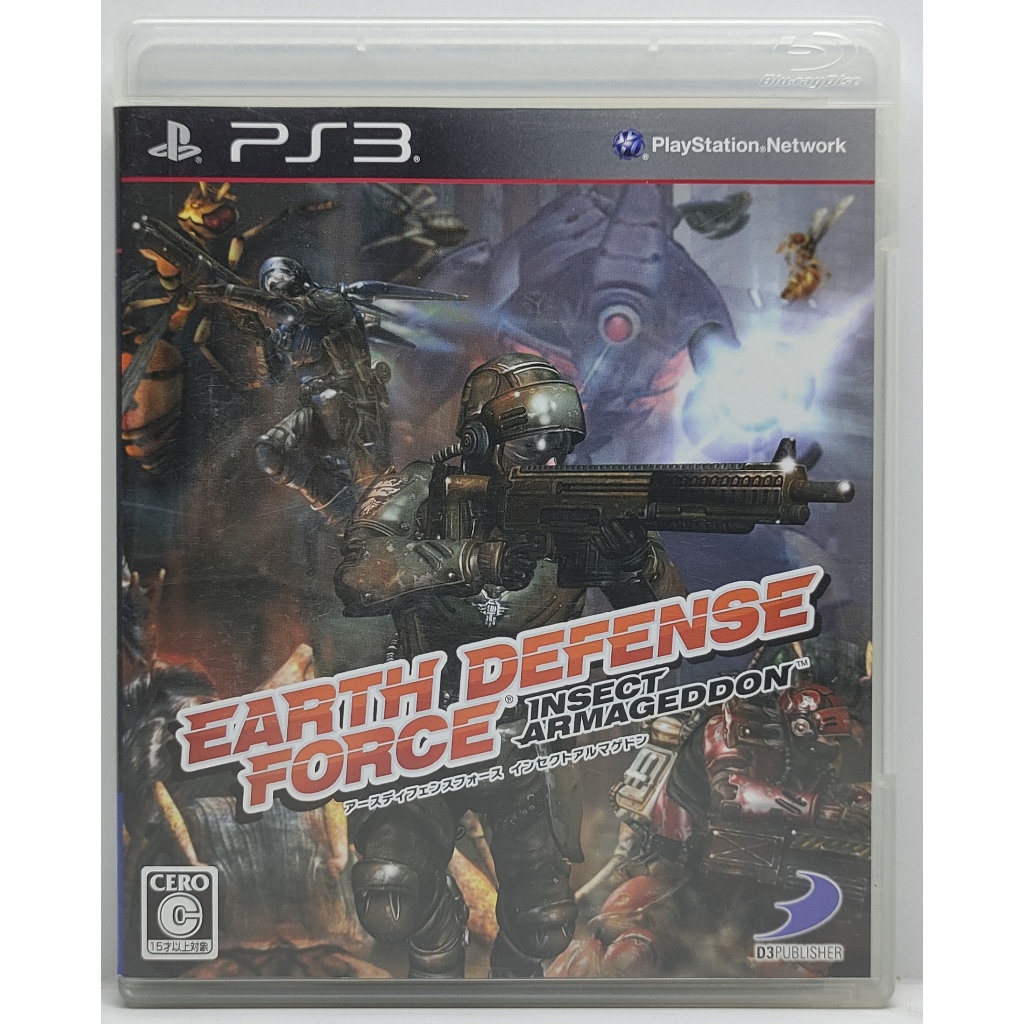Earth Defense Force: Insect Armageddon [Z2,JP] แผ่นแท้ PS3 มือสอง