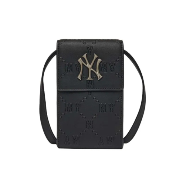 MLB NY UNISEX CURVED CAPNYกระเป๋าสพายข้างมินิใส่มือถือเทรนด์แฟชั่นรุ่นใหม่ NEW YORK YANKEE