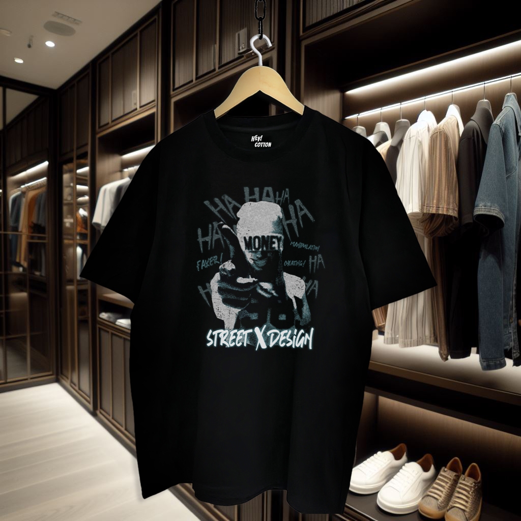 (พร้อมส่ง) เสื้อยืด FAKER ผ้าCotton 100% [H020]