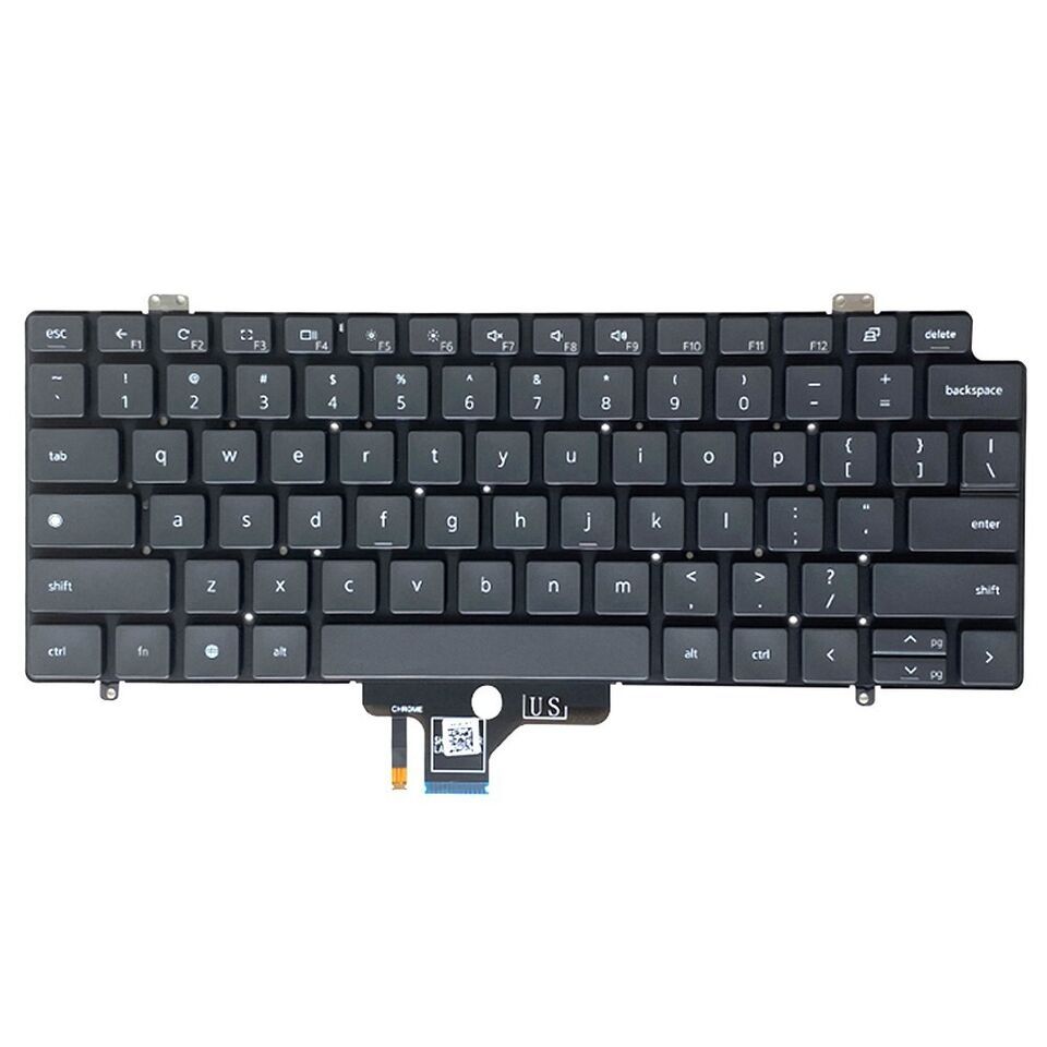 DELL Latitude 7410 0R99GY R99GY PK132UG1C01 NSK-QRBBC 1D Backlit US Keyboard For