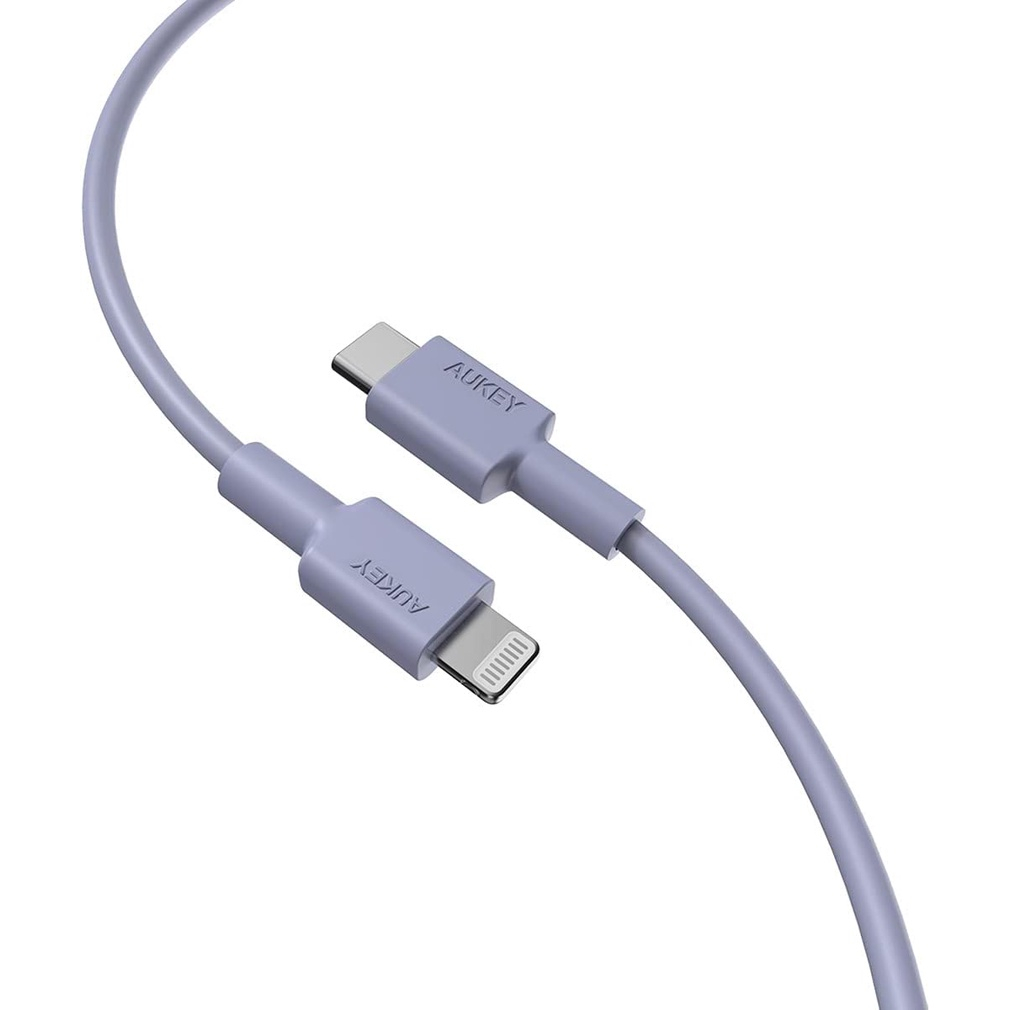 AUKEY CB-CL13 สายชาร์จ USB-C TO LIGHTNING CABLE 1.2M