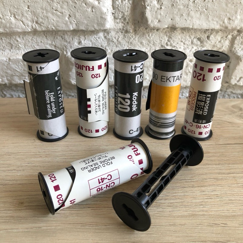 แกนฟิล์ม 120 Plastic Take-Up Spool For Medium Format