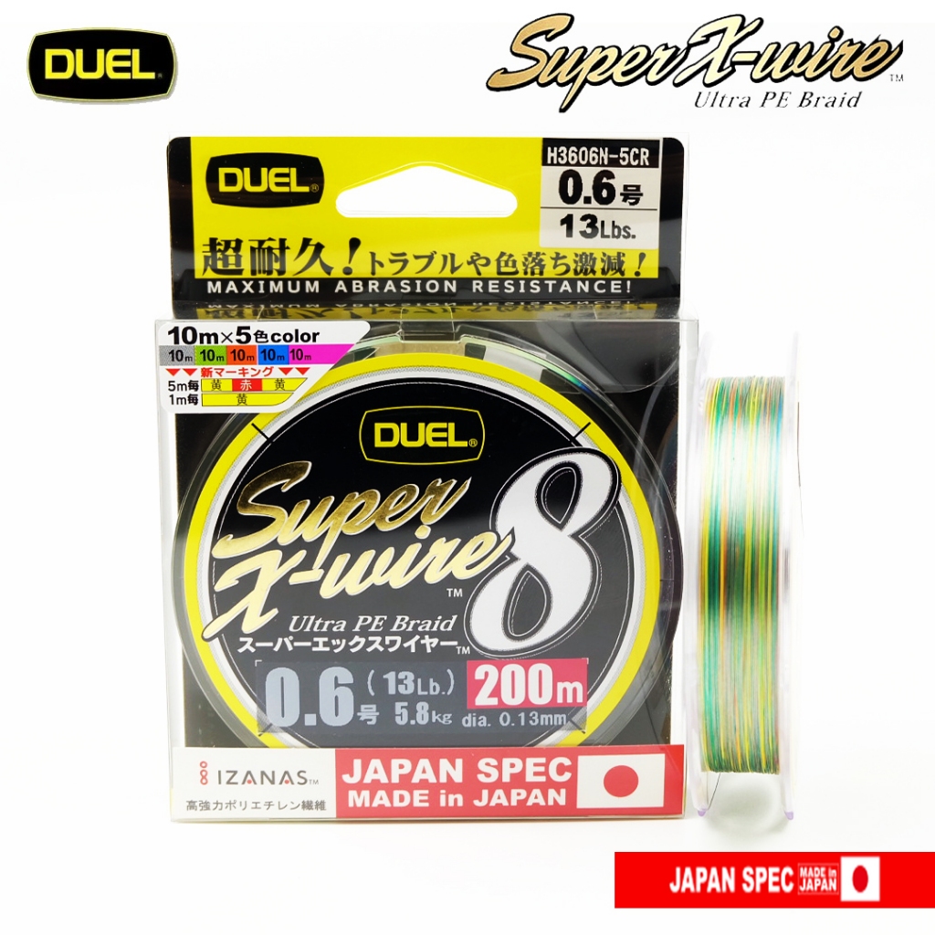 สาย PE Duel รุ่น Super X-Wire x8
