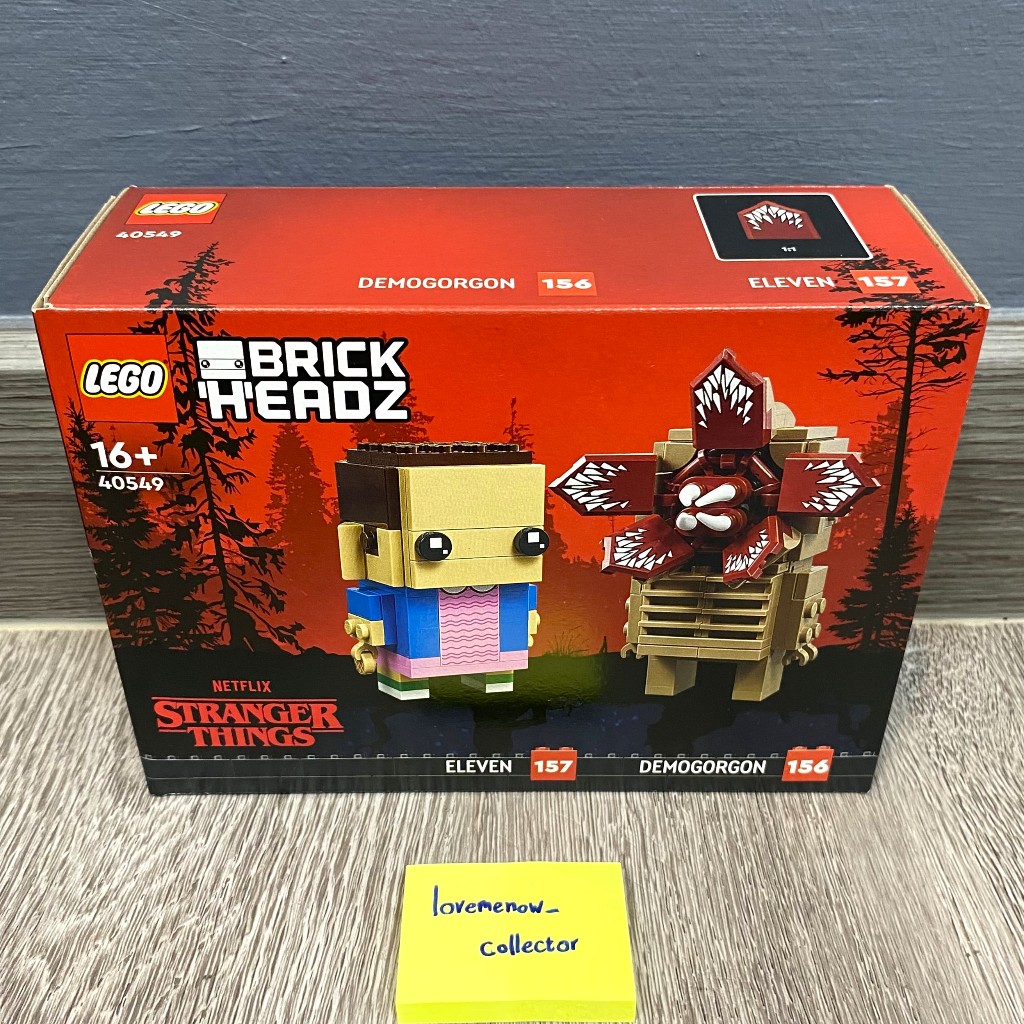 LEGO BRICKHEADZ - Demogorgon & Eleven 40549 - มือ1 ของลิขสิทธิ์แท้ พร้อมส่ง