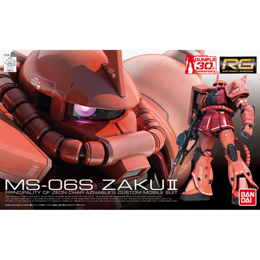 RG 1/144 : Char's Zaku II