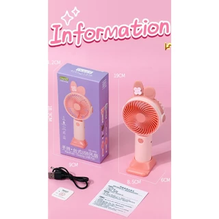 ซื้อ3รับของขวัญ,DianDiของแท้100%มีราคาส่งรับประกัน90วัน,เส้นผ่าน8.5ซม พัดลมมือถือไฟLEDปรับได้1ระดับ พัดลมพกพา พัดลมมินิ