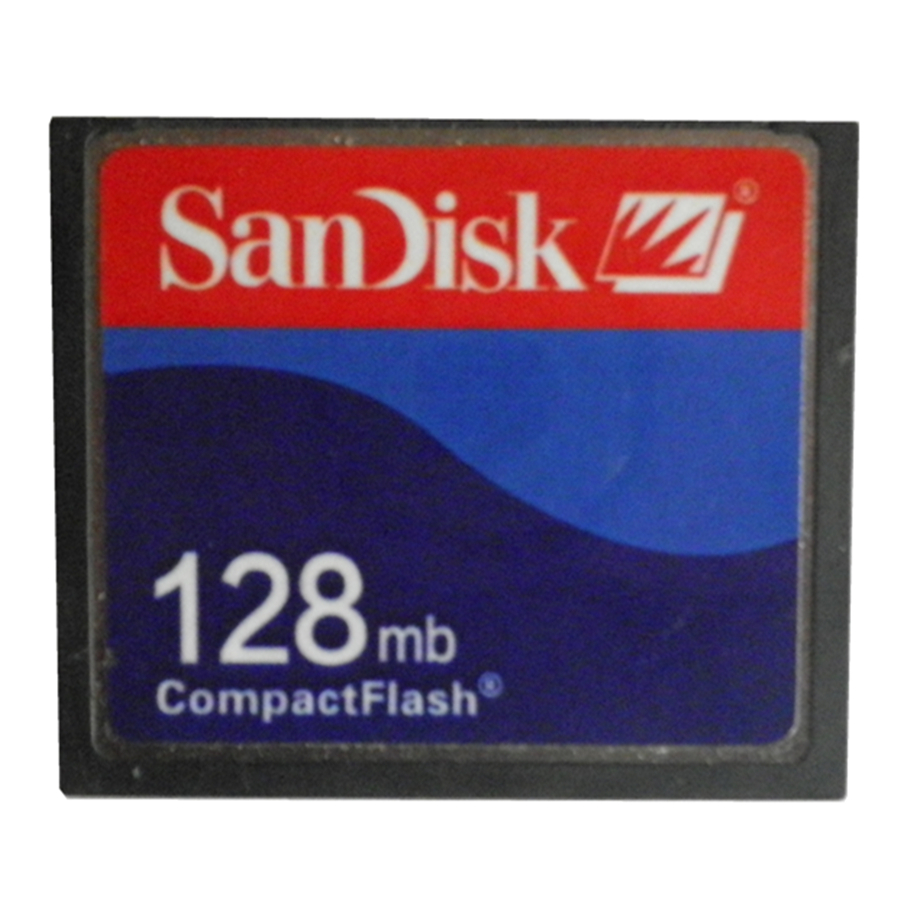 Sandisk 128MB CompactFlash CF Memory card การ์ดหน่วยความจำ