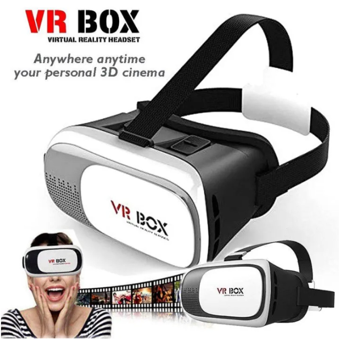 แว่นตาความเป็นจริงเสมือน VR 3D VR-BOX headmount