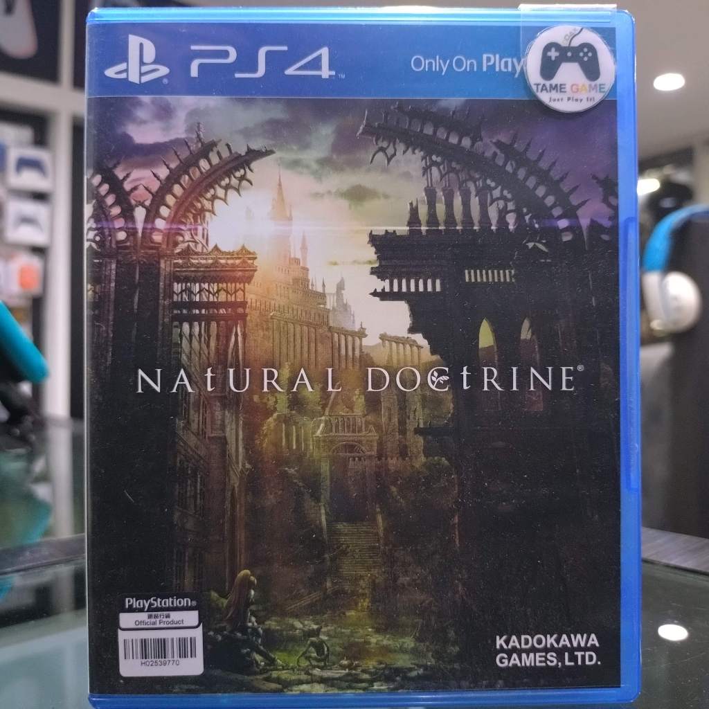 (ภาษาอังกฤษ) มือ2 PS4 Natural Doctrine เกมPS4 แผ่นPS4​ มือสอง​ (เล่นกับ PS5 ได้ Kadokawa Games Turn​ Base RPG)