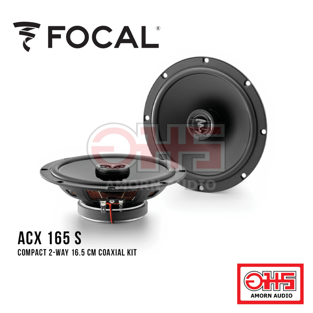 FOCAL ACX 165 S / Compact 2-way 16.5 cm coaxial kit / AMORN AUDIO