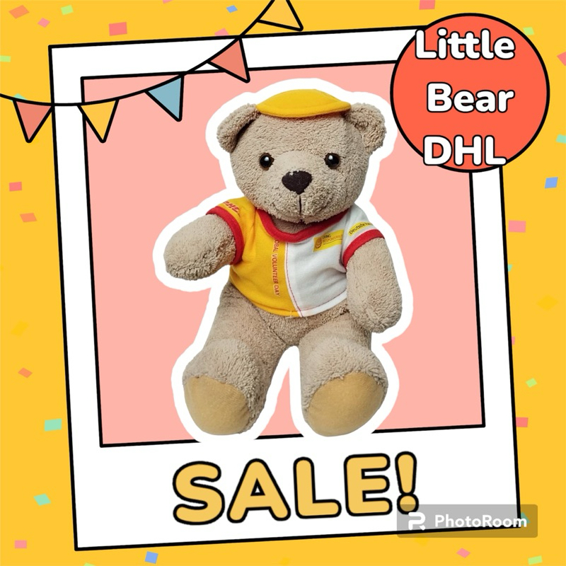 DHL Teddy Bear Courier Express Soft