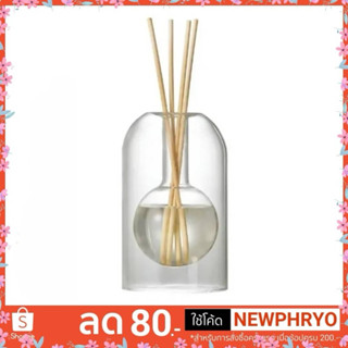 (🎉พร้อมส่ง🎉) ขวดก้านไม้กระจายกลิ่น แบบแก้ว 2 ชั้น TRI ANGLE …