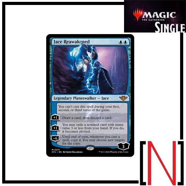 [MTG][Single][OTJ] Jace Reawakened ระดับ Mythic [ภาษาอังกฤษ]
