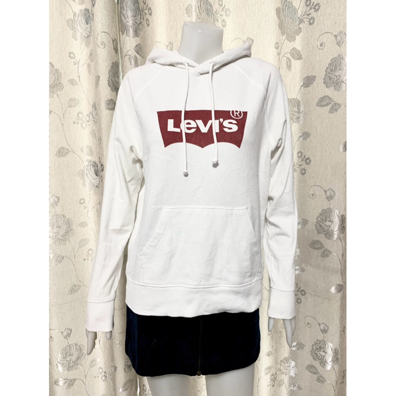 (SWY298)  เสื้อฮู้ดสเวตเชิ้ตมือสอง สภาพดี แบรนด์ Levi’s ไซส์ M อก 41“  ⭐️มือสองค่ะ⭐️