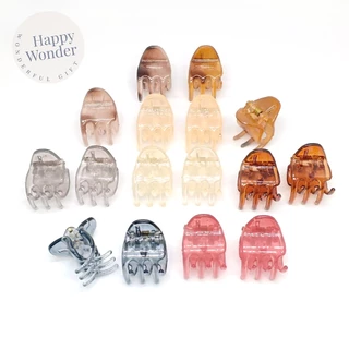 2 ชิ้น กิ๊บติดผม กิ๊บหนีบผมคู่ ตัวเล็ก 1.5 - 2.2 cm กิ๊ฟดำ น้ำหนักเบา หนีบแน่น สไตล์เกาหลี