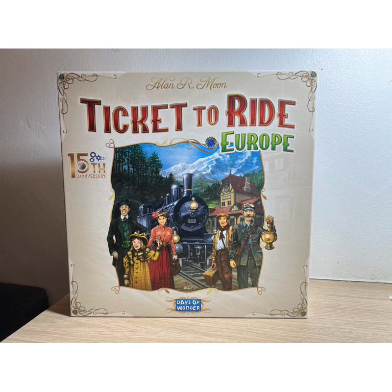 Ticket to ride Europe 15 ปี มือ2