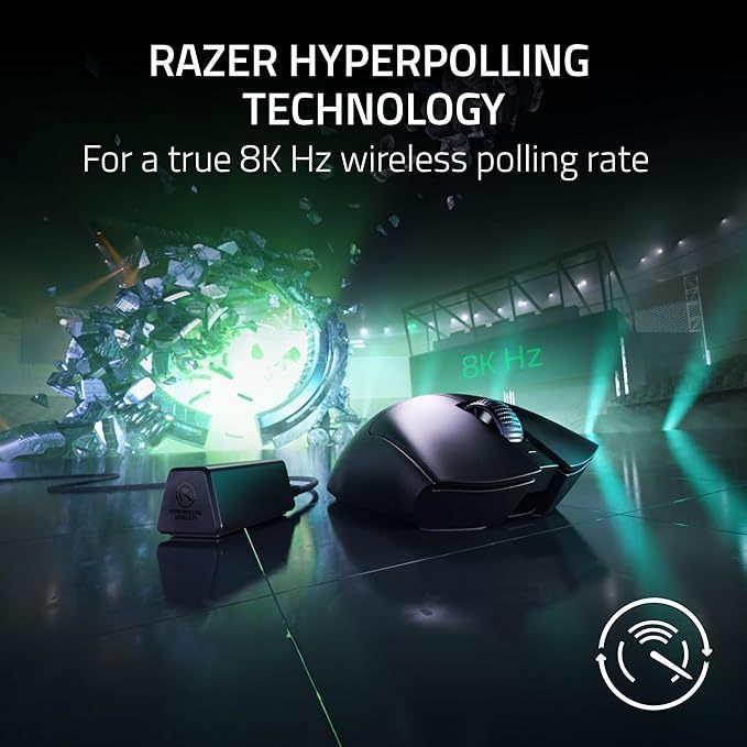 RAZER DEATHADDER V3 PRO + HyperPolling Wireless Dongle Bundle