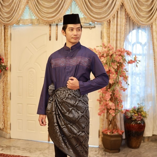 ผ้าซองเก็ต songket ผ้าซัมปิง ผู้ใหญ่ สวยๆใส่คู่กับเสื้อมลายู รหัส MLA01-MLA15