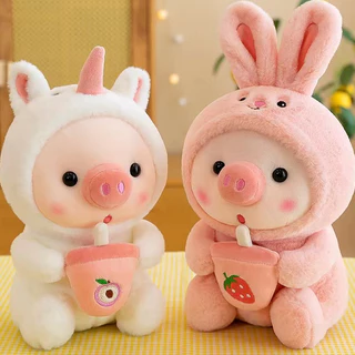 ตุ๊กตาหมูน้อย คุณอู๊ดอี๊ด ขนาด25cm ตุ๊กตาน่ารัก ของขวัญรับปริญญา ของขวัญวาเลนไทน์