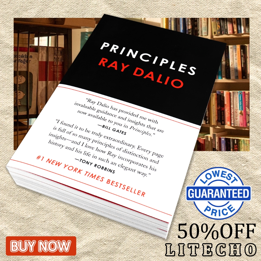 【English Book】principles: life and work ray dalio by Ray Dalio Brand New sealed paperback books