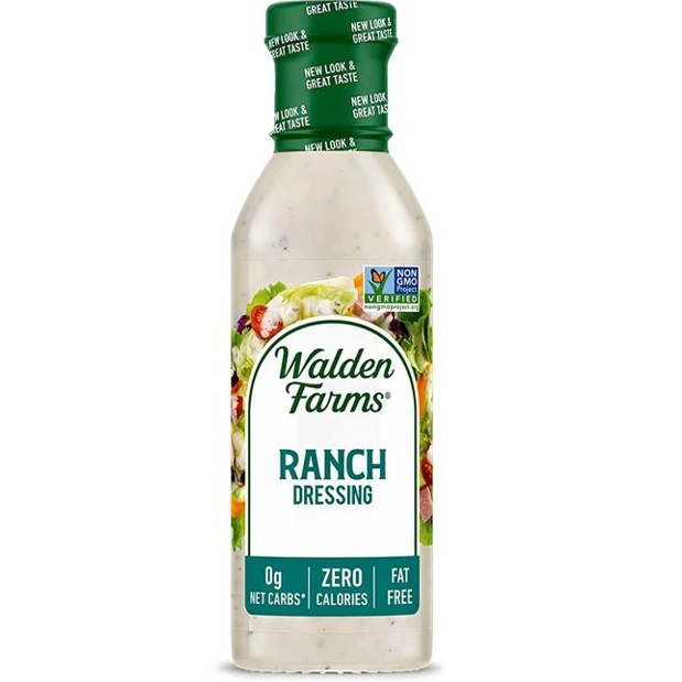 Walden Farms Ranch Dressing วอลเดน ฟาร์มแรนช์ เดรสซิ่งน้ำสลัดสด 355ml.