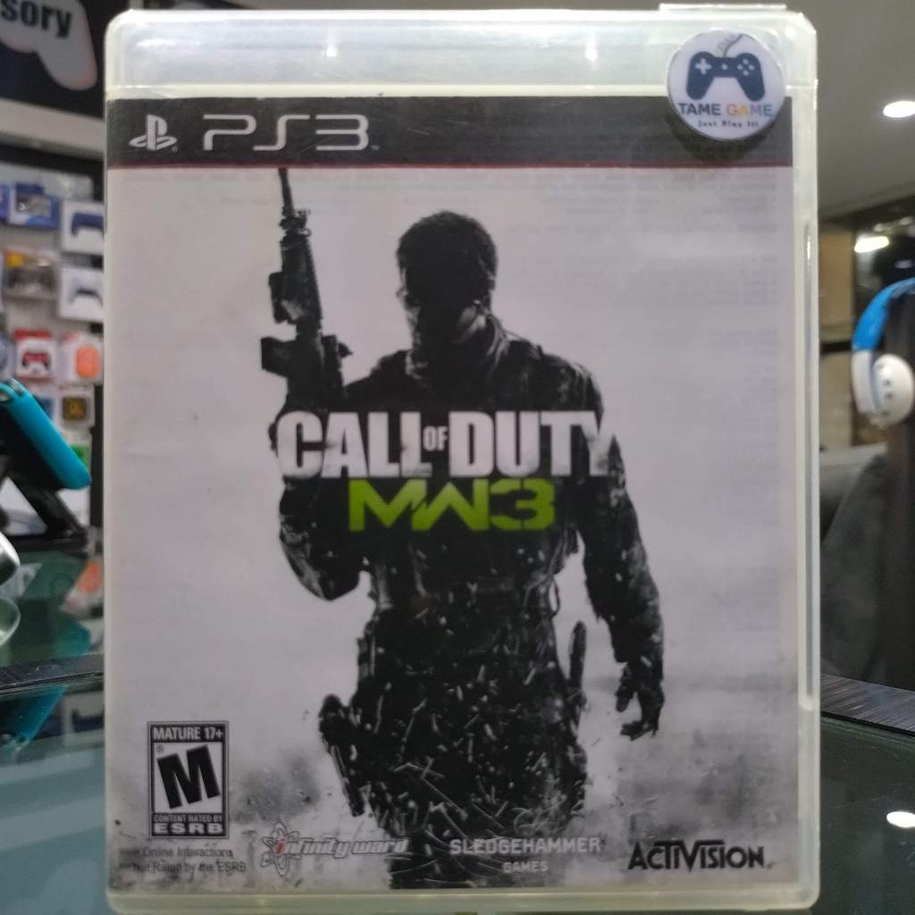 (ภาษาอังกฤษ) มือ2 PS3 Call of Duty MW3 เกมPS3 แผ่นPS3 มือสอง (Cal of Duty Modern Warfare 3 FPS เกมยิง เล่นได้2คน)