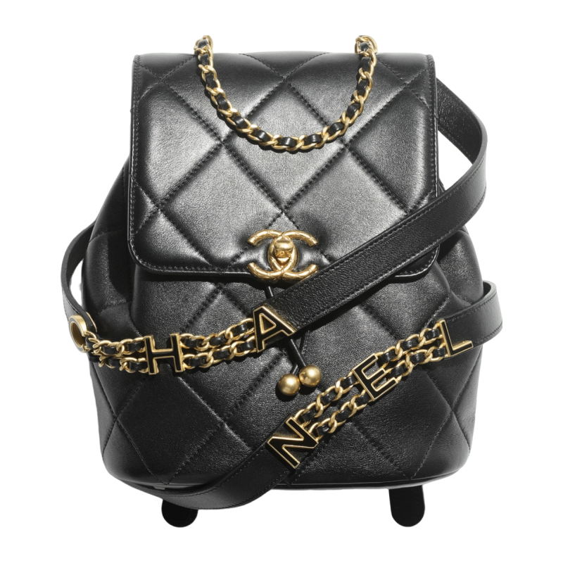Chanel/กระเป๋าสะพายหลัง/คลัช/กระเป๋าเดินทาง/แท้ 100%